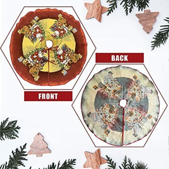 HENSOTRUE 51 Inch Christmas Tree Skirt ๐
๐๐ NEW!!! - Picture 11 of 12